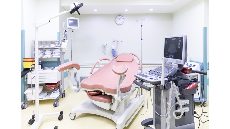 Empty Modern Delivery Room