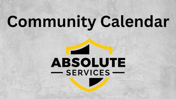 Absolute Services Community Calendar!