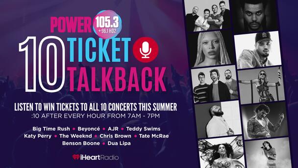 Listen to Win Tickets to 10 of the Biggest Concerts this Summer! 