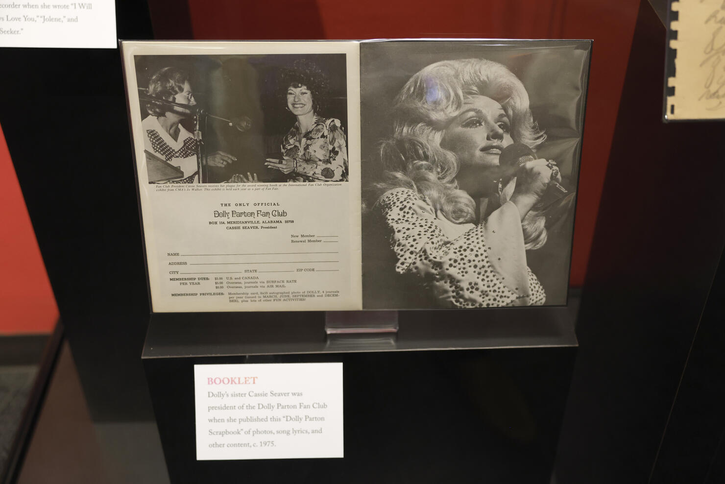 Country Music Hall of Fame and Museum Opens New Exhibit Dolly Parton: Journey of a Seeker
