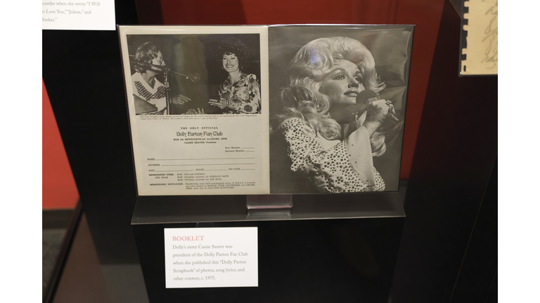 Country Music Hall of Fame and Museum Opens New Exhibit Dolly Parton: Journey of a Seeker
