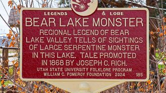 Legendary Utah Lake Monster Celebrated with New Historical Marker