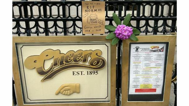 Bostonians Paying Tribute To Cheers' George Wendt (Norm) 