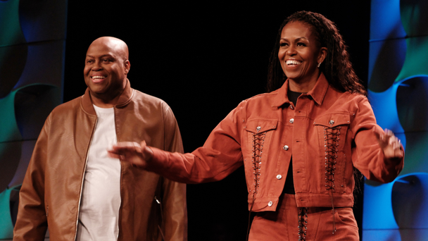 Michelle Obama & Craig Robinson Get Candid With Angie Martinez