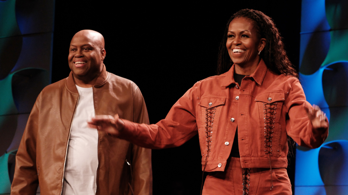 Michelle Obama & Craig Robinson Get Candid With Angie Martinez