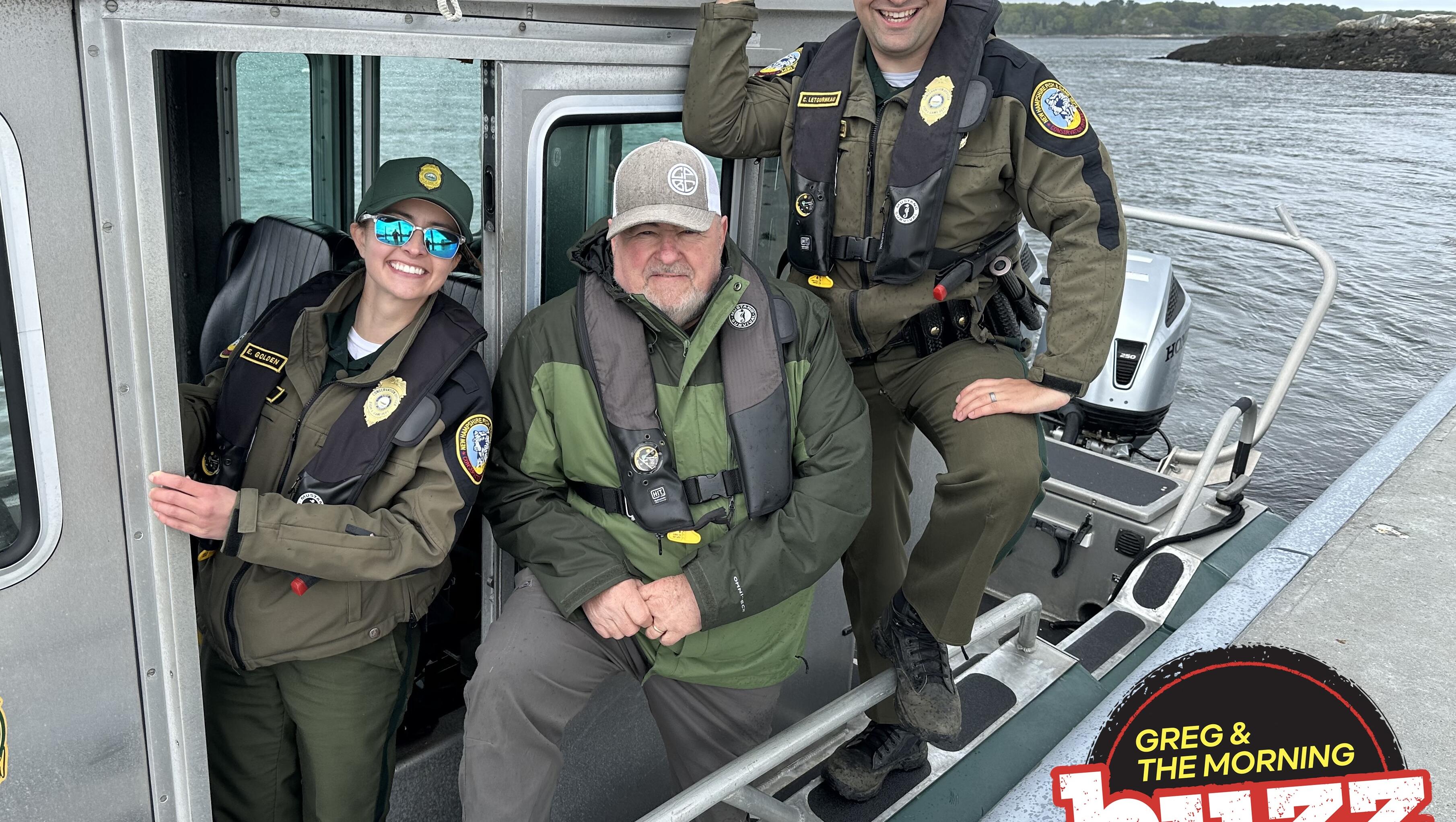 NH Fish & Game (and me) on The Game Warden Channel!