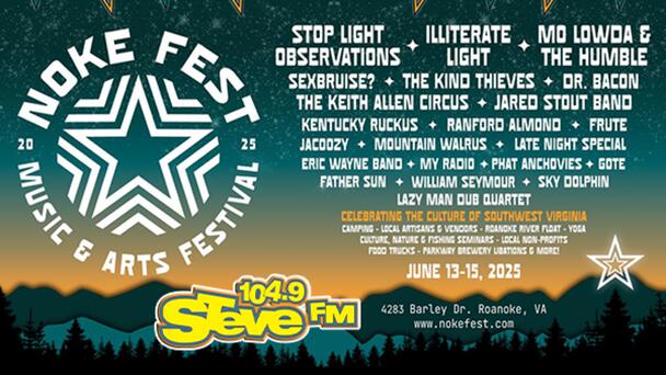Last Chance to Steal STEVE's Weekend Passes to NOKEFEST Music & Arts Festival From 104.9 STEVE FM!
