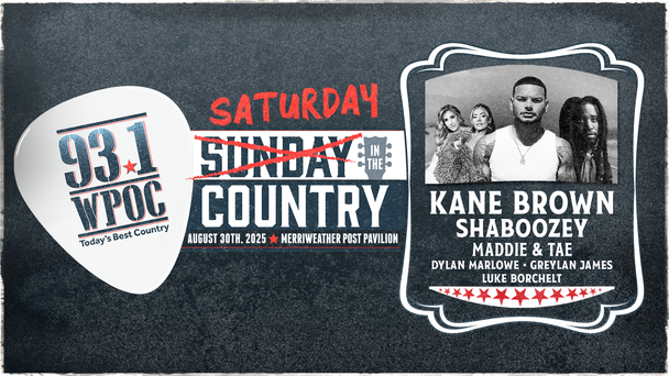 WPOC's SATURDAY In The Country