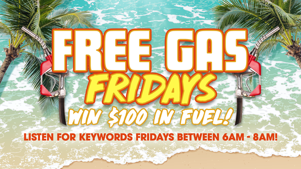 Free Gas Fridays - Win $100 Each Friday!