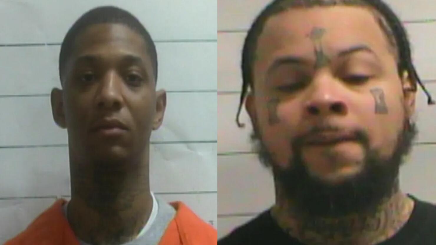 Mugshots of Derrick Groves (L), Antoine Massey
