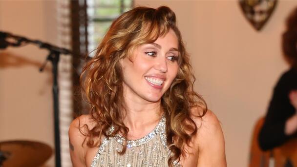 Miley Cyrus Celebrates 'Something Beautiful,' Teases New Visual Film