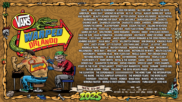 Win Your VIP Experience At Warped Tour In Orlando!