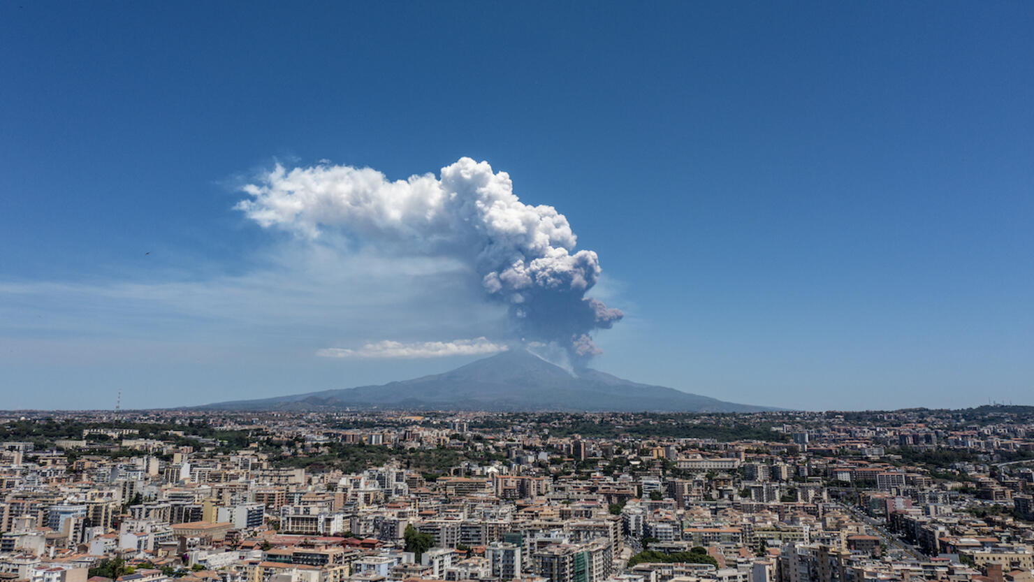 Mount Etna Erupts