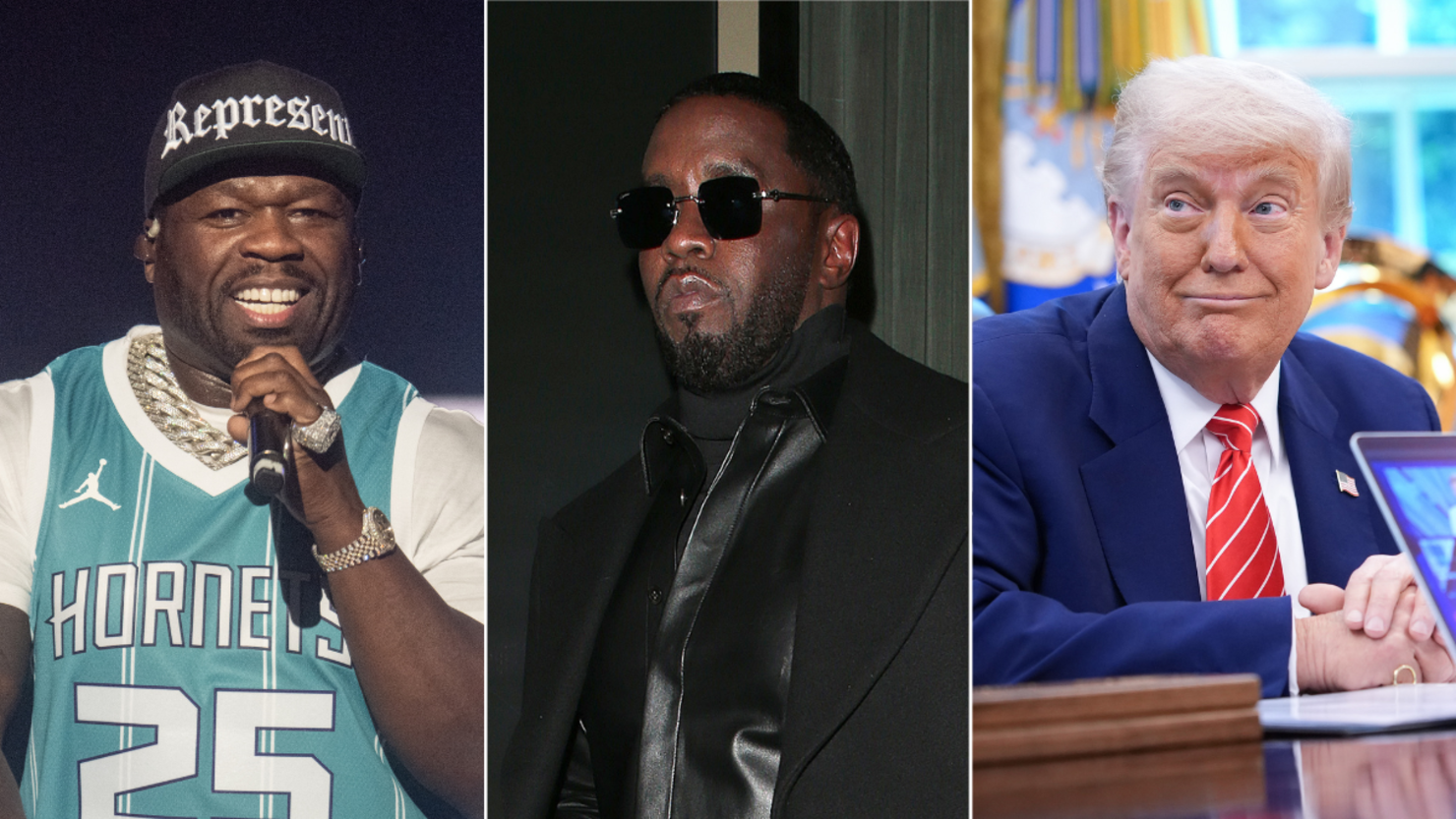 50 Cent, Diddy & Donald Trump