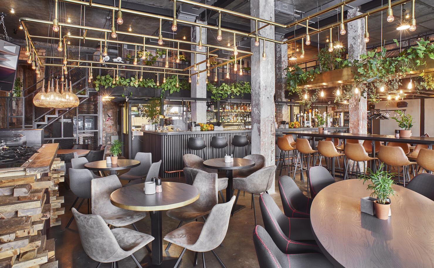 Cafe-bar in Moscow