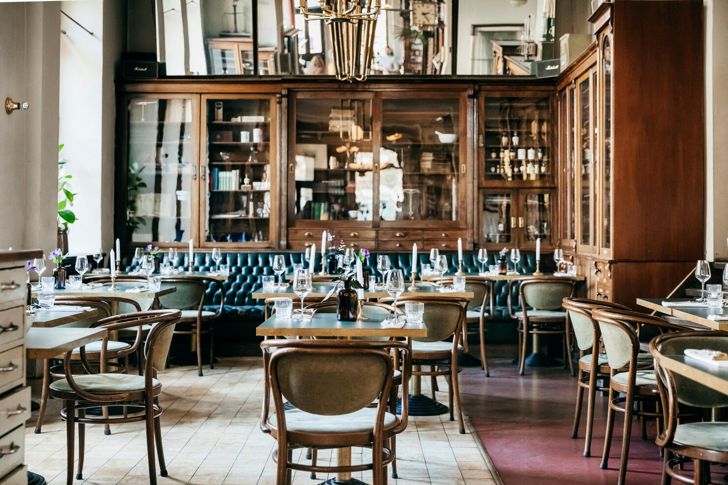 An Empty Luxurious Restaurant