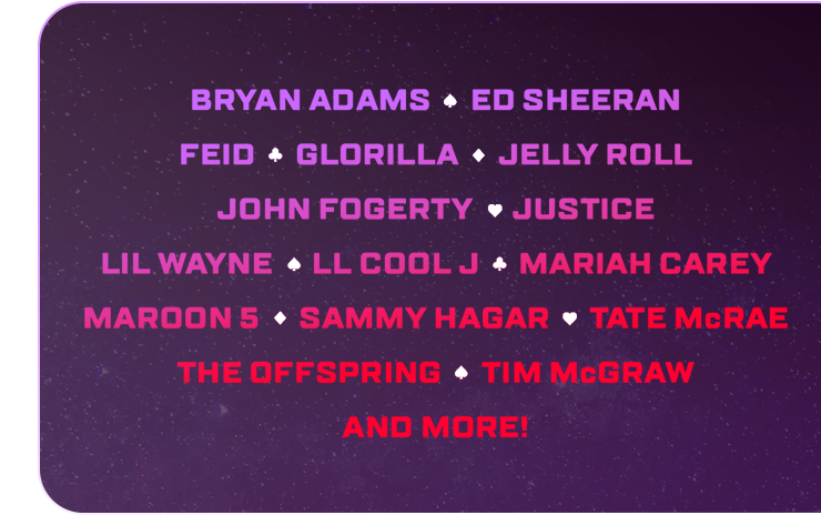 Performing at our 2025 iHeartRadio Music Festival presented by Capital One