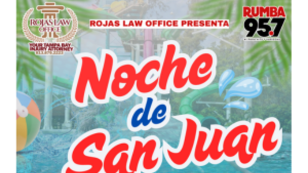 Noche de San Juan, presentado por Rojas Law Office