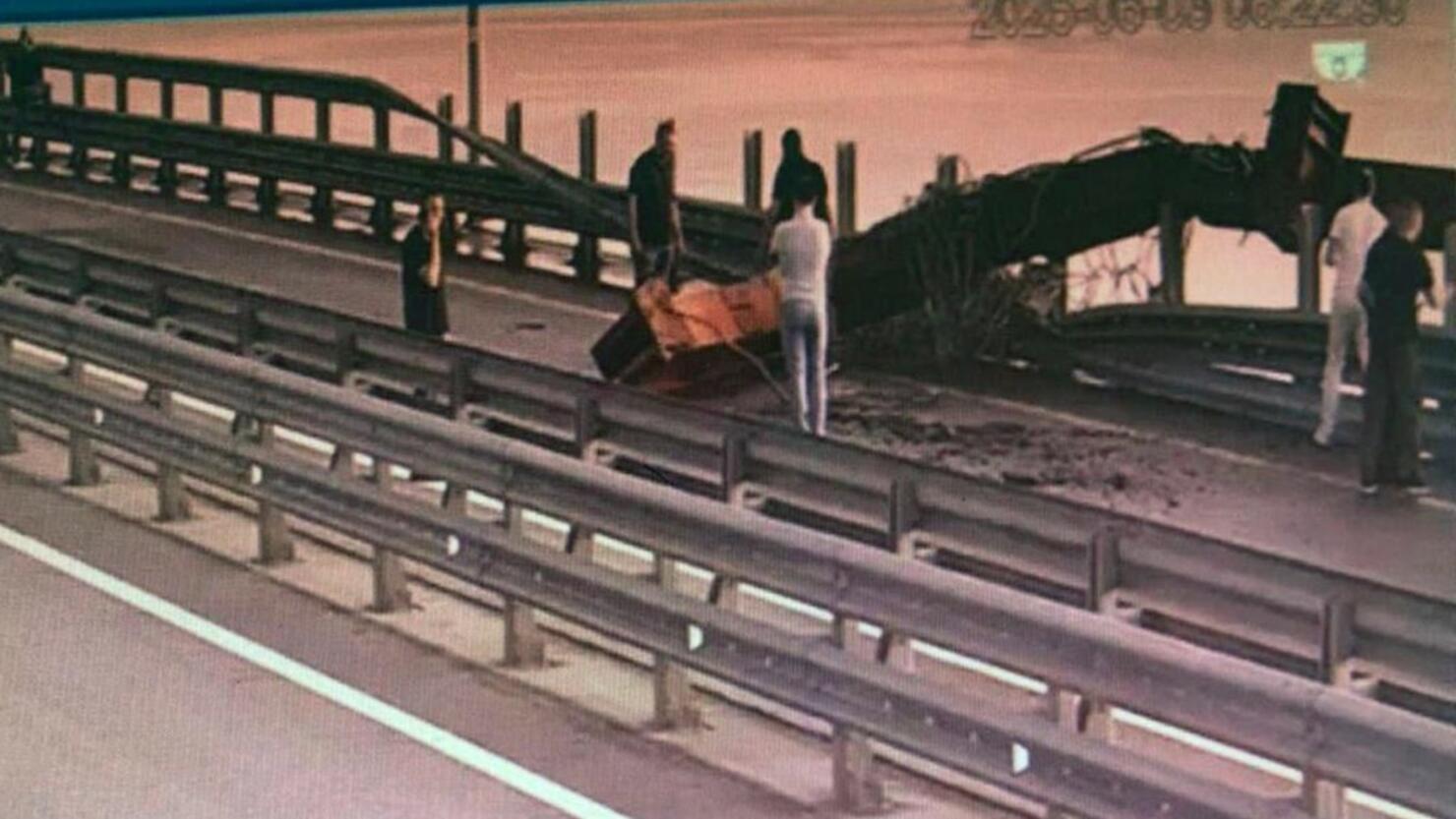 Ukrainian Security Service claims strike on Crimean Bridge