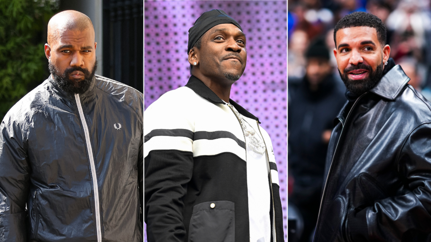 Ye, Pusha T & Drake