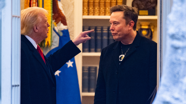 'Time To Drop A Really Big Bomb': Trump & Elon Musk Feud Explodes Online