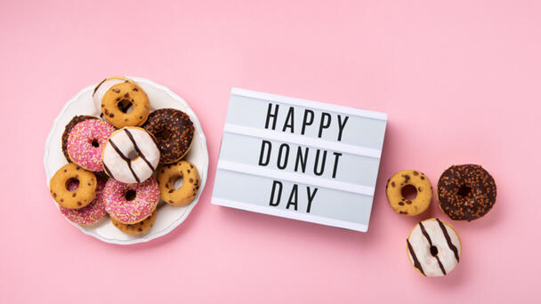 Each First Friday In June, People Participate In National Doughnut Day.🍩