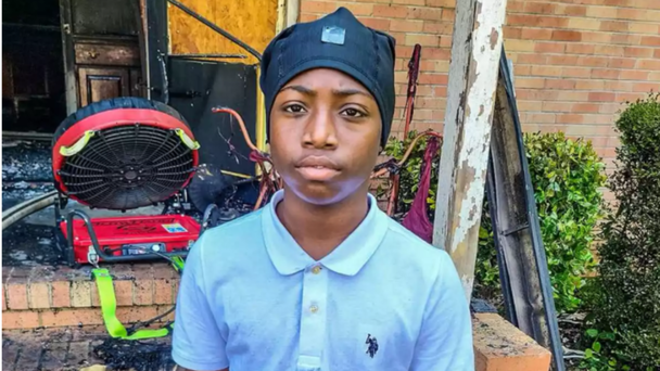 12-Year-Old Boy Rescues Younger Brothers & Grandmother From House Fire