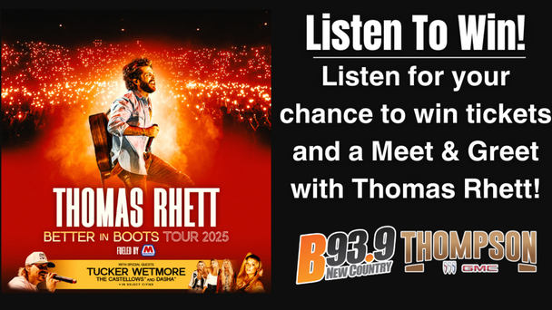 Your Chance To Meet Thomas Rhett Before His Show!