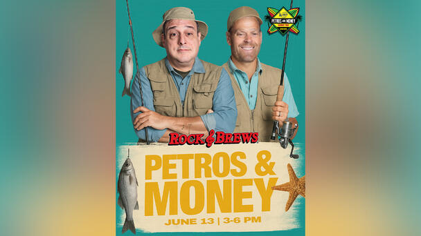 Join Petros & Money LIVE At Rock & Brews In El Segundo Friday June 13th From 3-6pm!