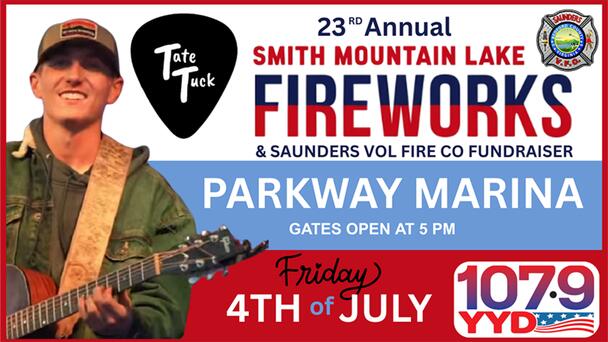 Win a Family 4-Pack of Tickets to the SML July 4th Fireworks Fundraiser From New Country 107.9 YYD!