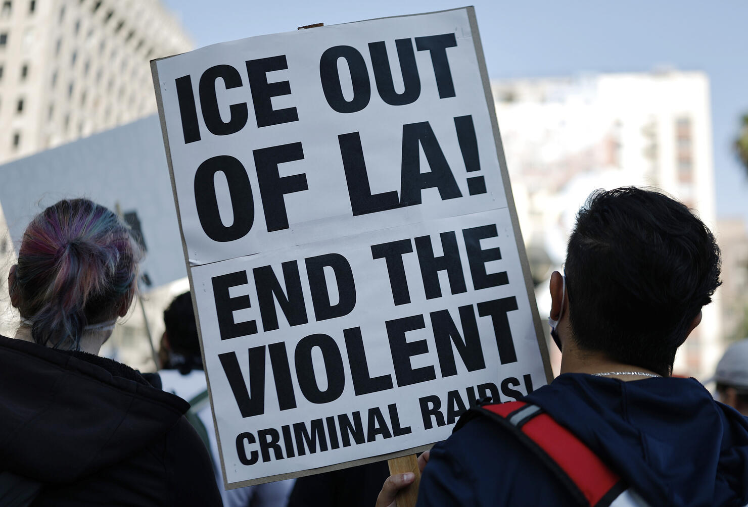 Protests Erupt In L.A. County Sparked By Federal Immigration Raids