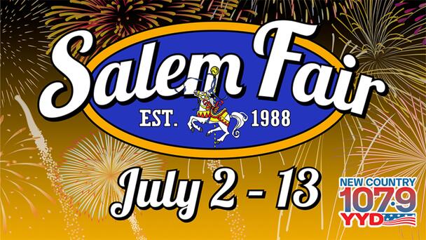 Win a 4-Pack of Unlimited Ride Passes to the SALEM FAIR From New Country 107.9 YYD!
