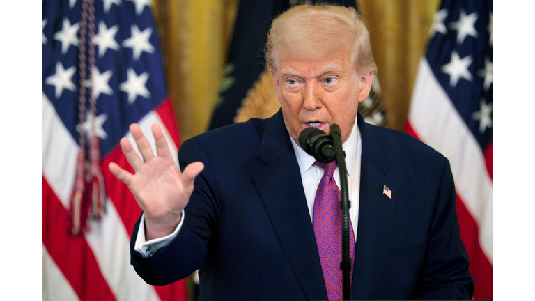 President Trump Holds Bill-Signing Ceremony At The White House