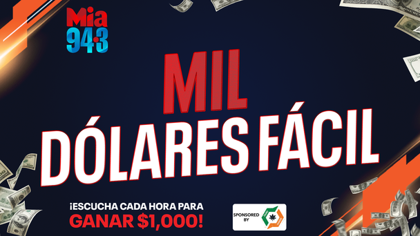 ¡Escucha cada hora para ganar $1,000!