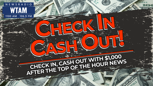 Check In, Cash Out with $1,000!