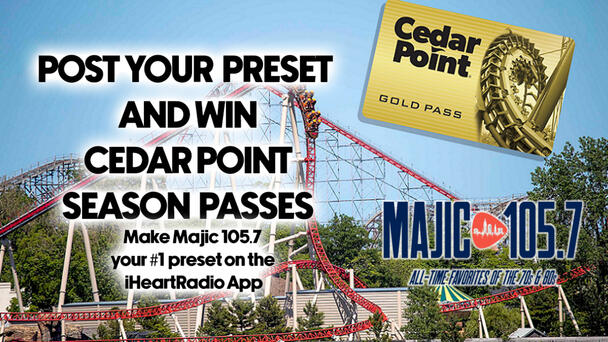 Post Your WMJI Preset to win Cedar Point Gold Passes!