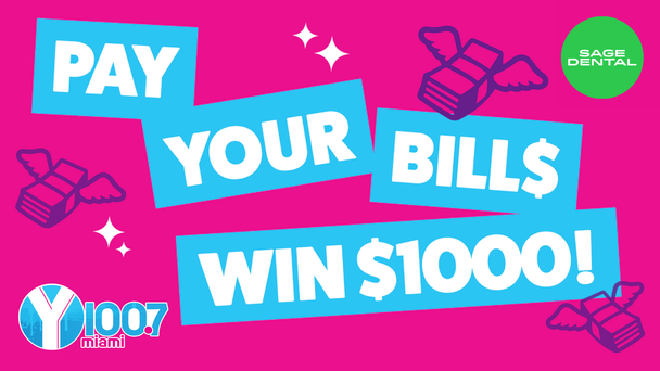 Listen To Y100.7 To Win $1,000 To Pay Your Bills! 