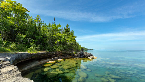 Breathtaking Michigan Spot Named 'Most Beautiful Lake' In The State