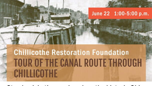 Walking Tour of Chillicothe Canal Offered on Sunday