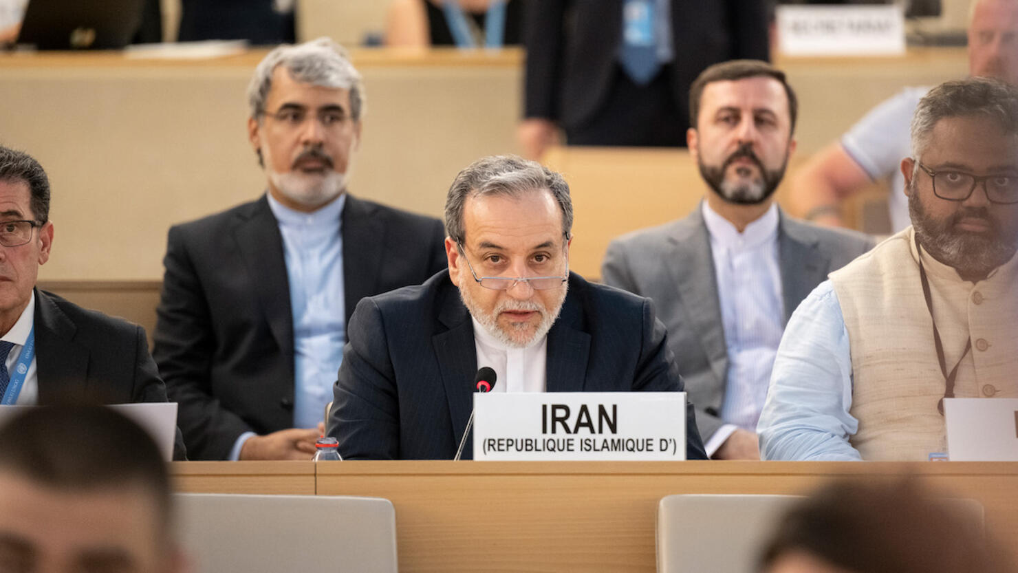 Iran's Foreign Minister¬†Abbas Araghchi News Conference