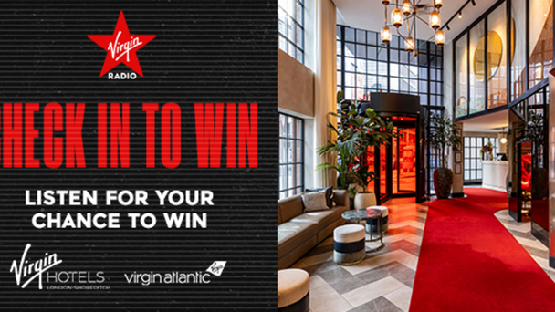 Virgin Radio's Check in to Win