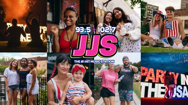 Join 93.5/102.7 JJS for the Fireworks at SML Event 7/4 & Fireworks on the Riverfront 7/5!