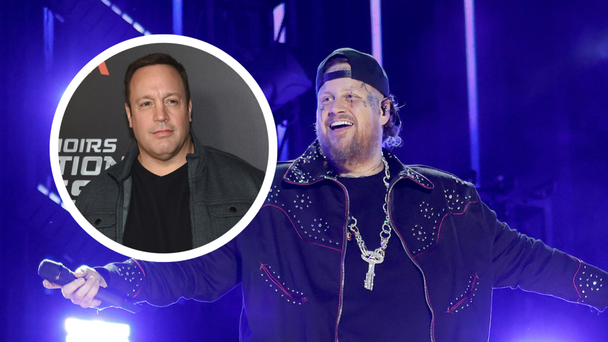 Jelly Roll Hilariously Surprises Crowd With Comedian, Lookalike Kevin James