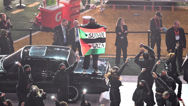 Kendrick Lamar Super Bowl Performer Arrested After On-Field Gaza Protest