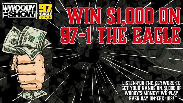 Win $1,000 on 97-1 The Eagle