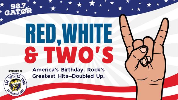 Celebrate America's Birthday with Rock's Greatest Hits... Doubled Up!