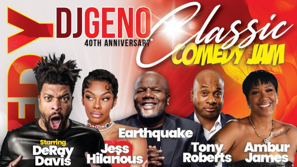 Join us at the Classic Comedy Jam with The Breakfast Club Host Jess Hilarious
