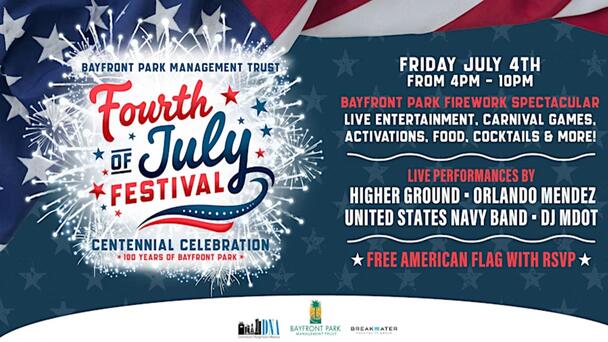 Celebrate 100 years of Bayfront Park this July 4th