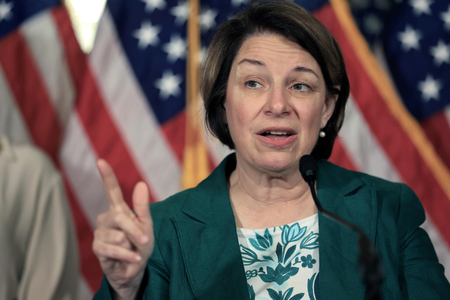 Democratic Senators Are Joined By Local Organizers To Speak Out Against Republican Budget Bill