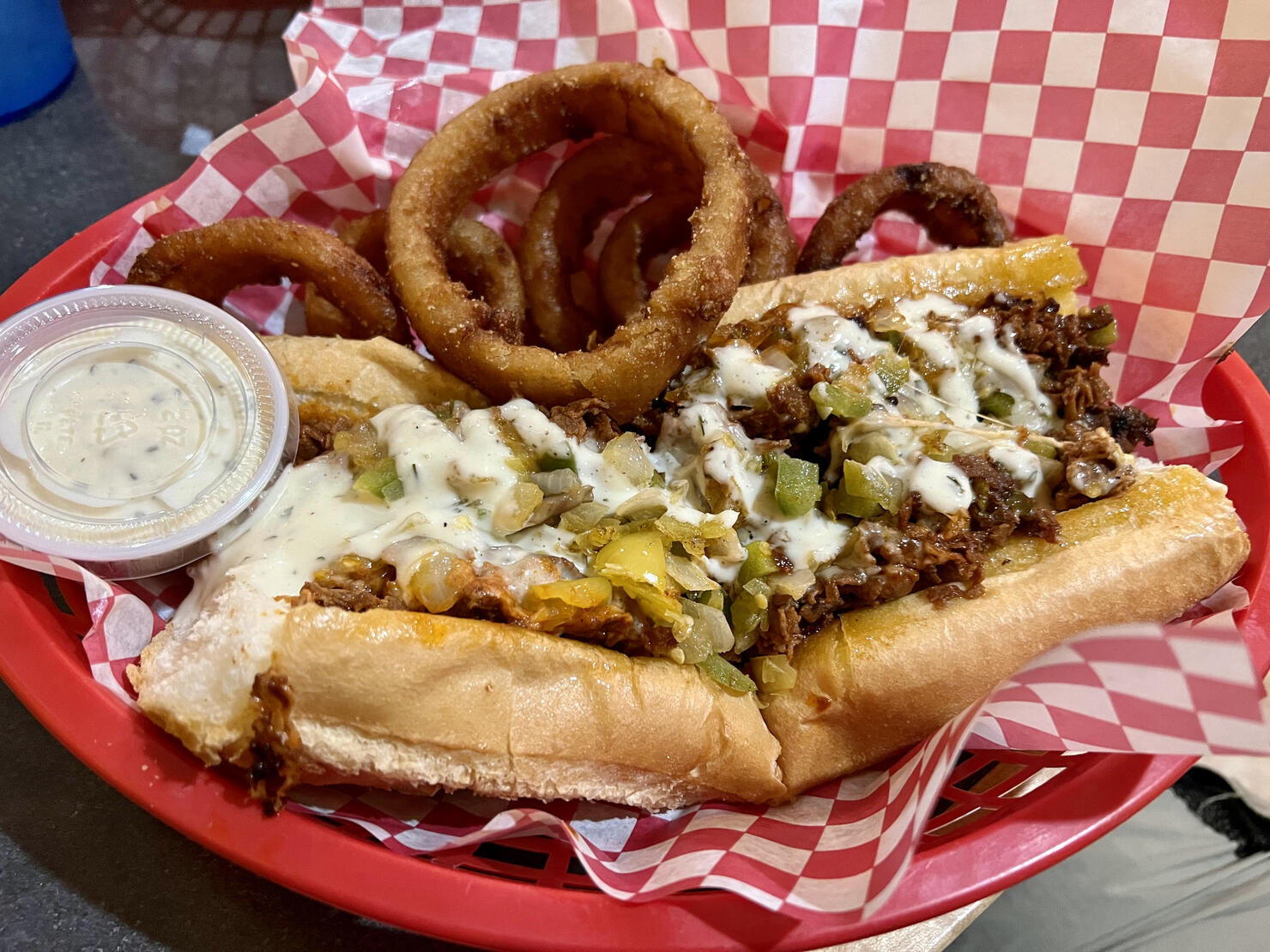 Fresh cheesesteak